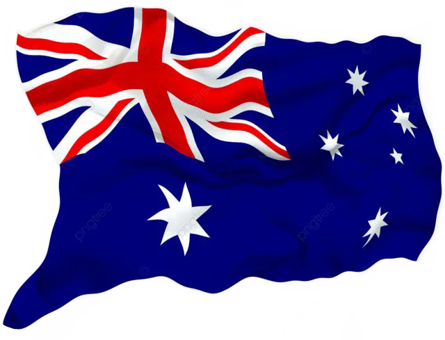 australian-flag French flag